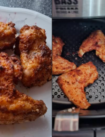 Skrzydełka z kurczaka w airfryer – szybki i aromatyczny przysmak