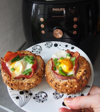 airfrayer śniadanie