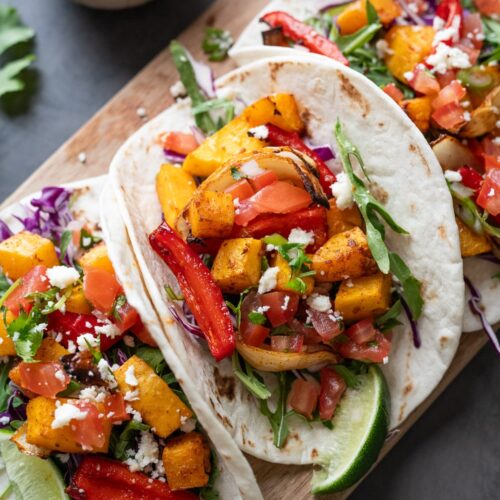 Fajitas z Dyni Butternut w Air Fryer