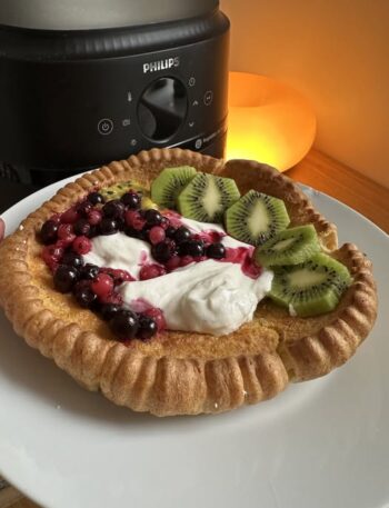 Dutch baby - naleśnik z airfryera