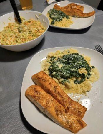 Łosoś airfryer