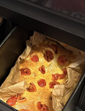Białkowa Focaccia z Airfryera – Fit Pieczywo na Śniadanie