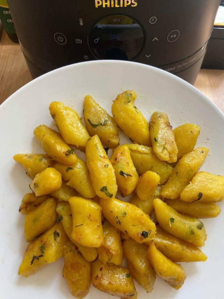 Kopytka z Airfryera – złociste, maślane i delikatne