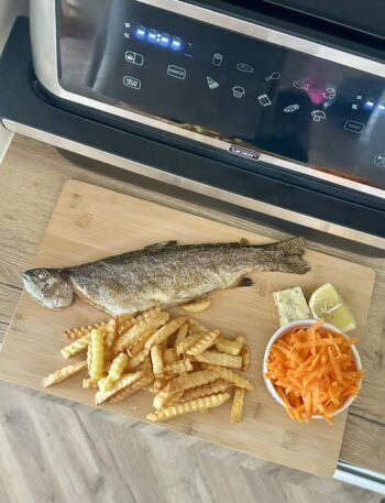 pstrąg z airfryer