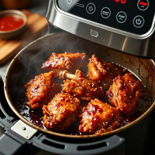 Kurczak po koreańsku z airfryer