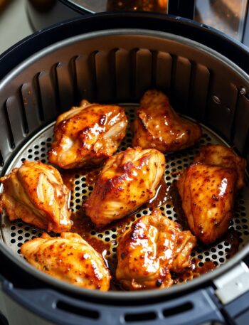 Kurczak w sosie miodowo musztardowym w airfryer