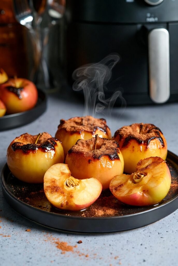 pieczone jabłka z airfryer