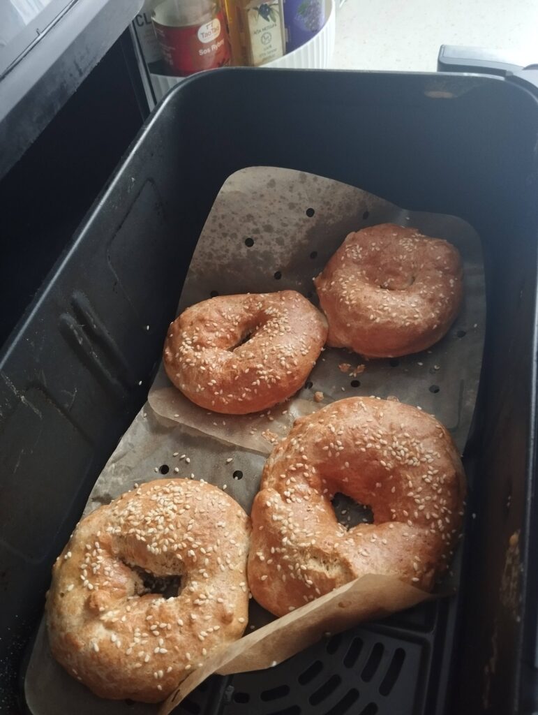 bajgle z airfryer