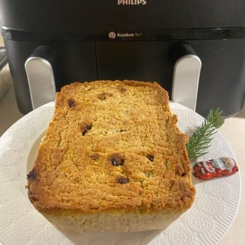Domowy pasztet z mięsa i żurawiny w airfryer