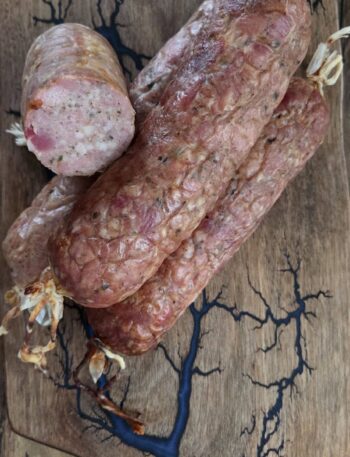 kiełbasa zywiecka podszuszana z airfryer
