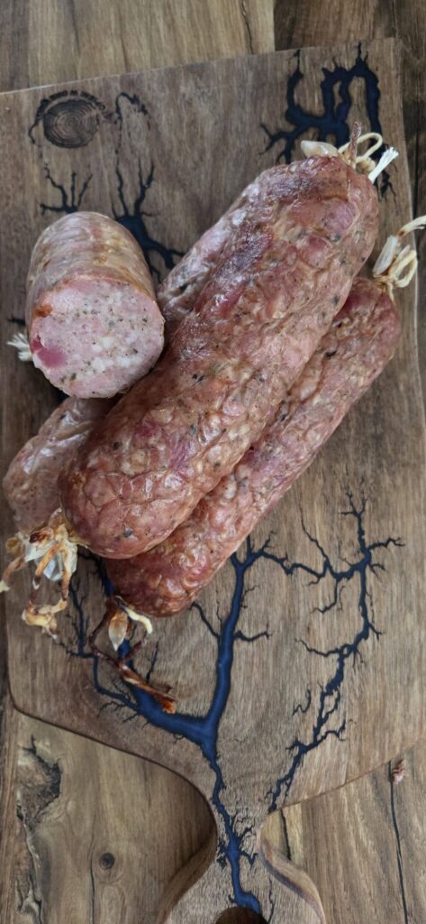 kiełbasa zywiecka podszuszana z airfryer