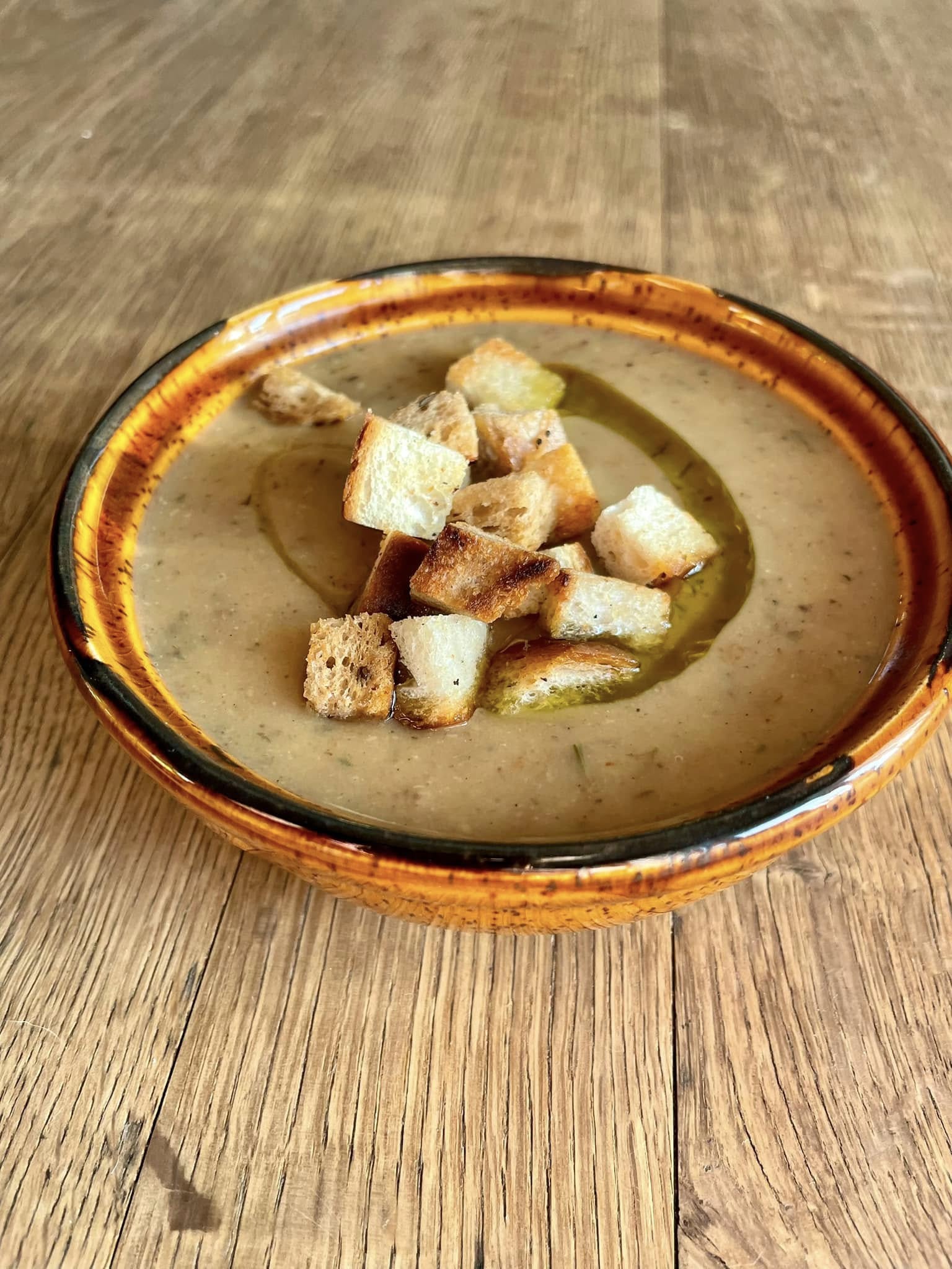 krem z pieczonego ziemniaka