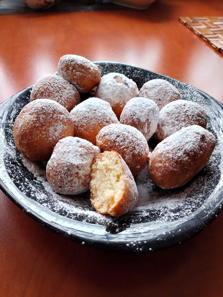 mini pączki serowe z airfryer