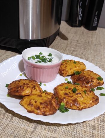 placuszki z cukini z airfryer