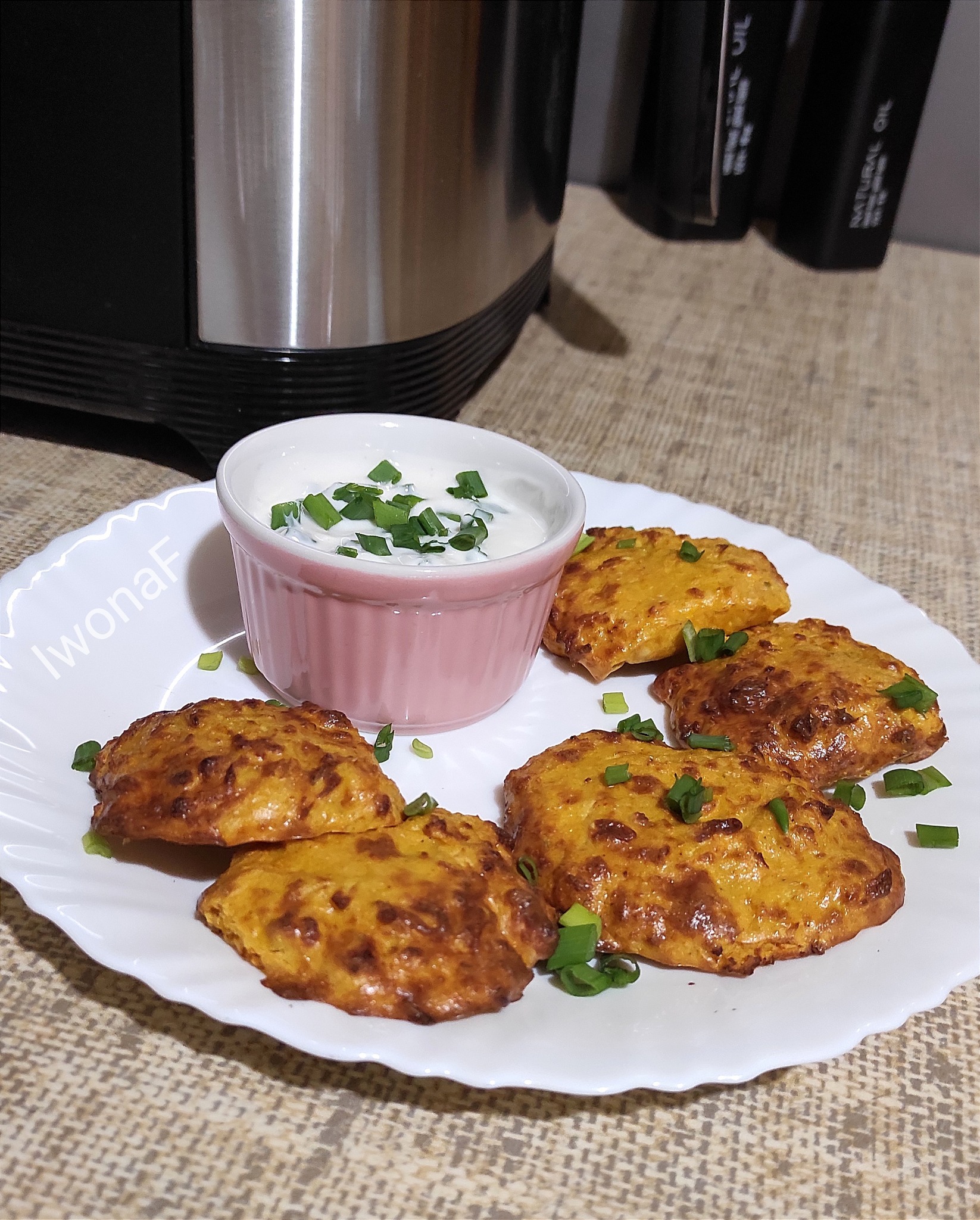 placuszki z cukini z airfryer