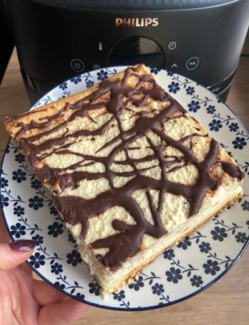 sernik z pomarańczą z airfryer