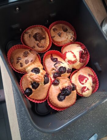 Szybkie muffinki w airfryer